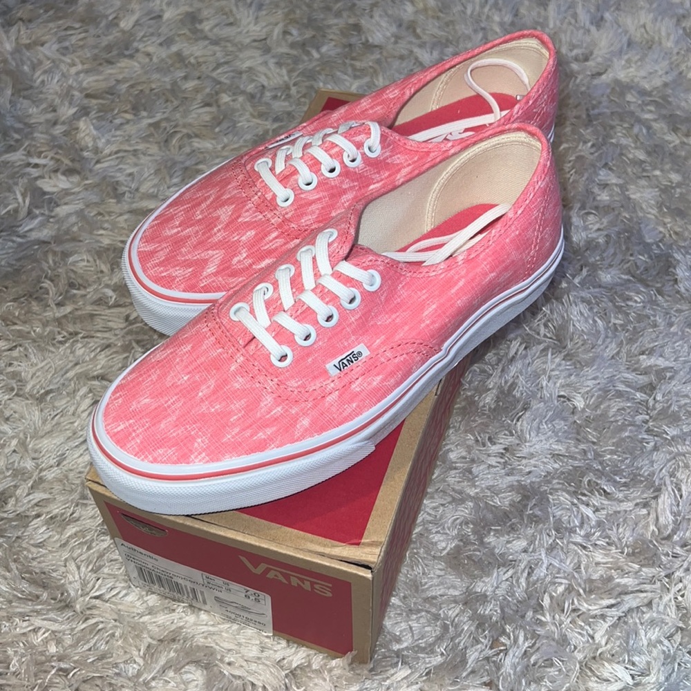 Brand New Coral Vans